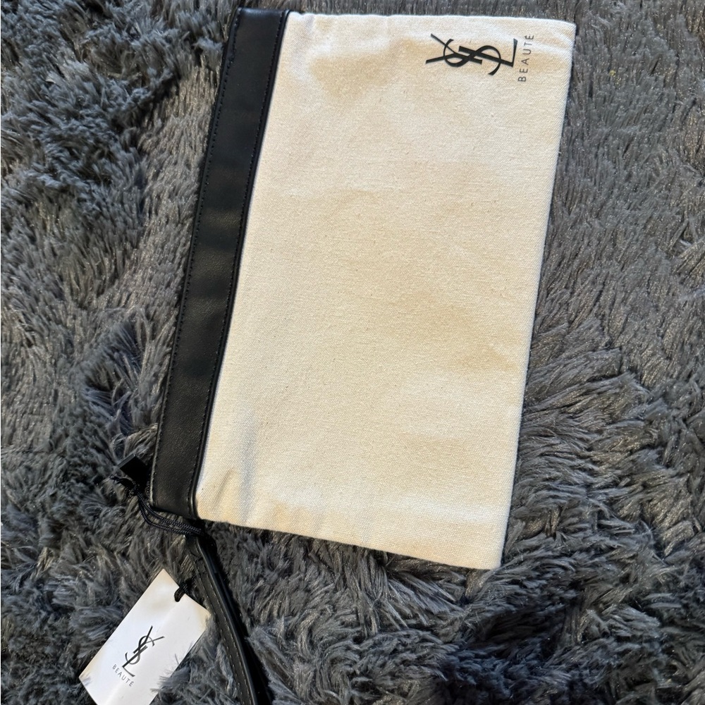 Black Quilted Pouch